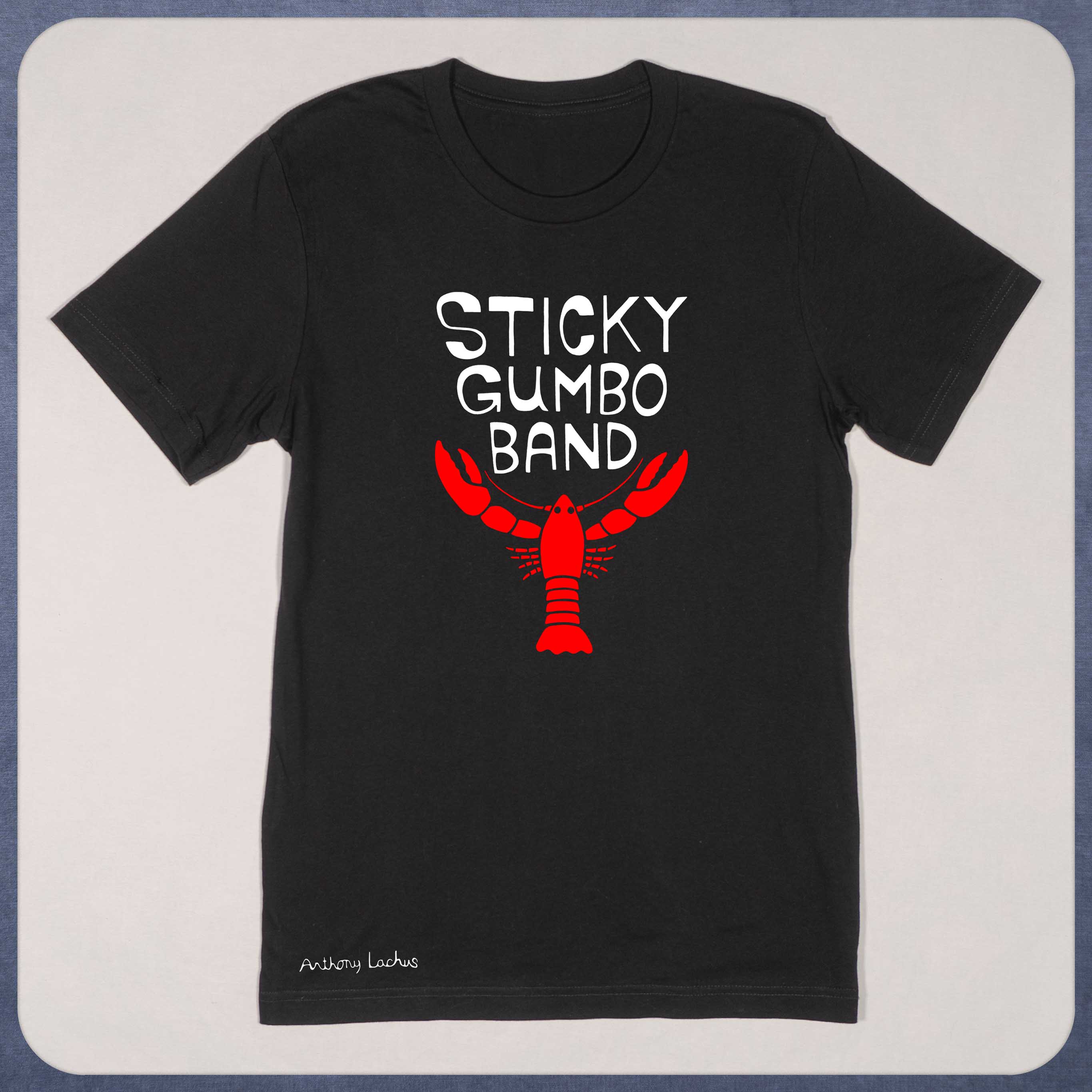 Sticky Gumbo Band T-Shirt