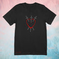 Three of Swords Tarot T-Shirt